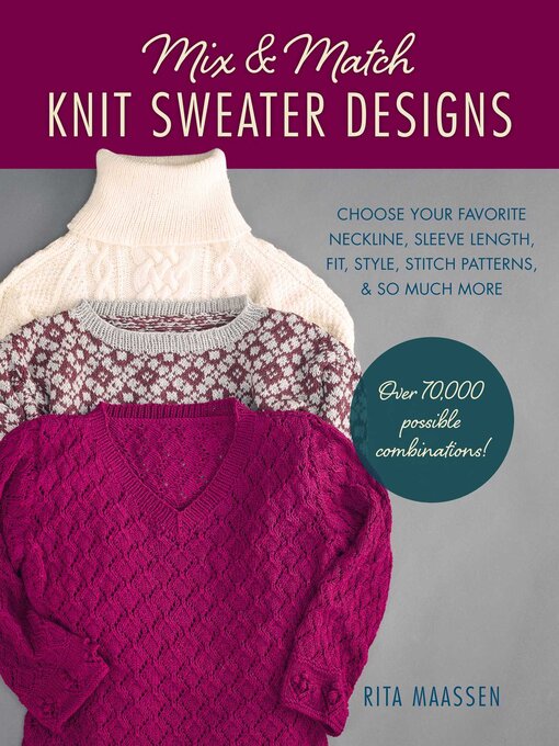 Title details for Mix and Match Knit Sweater Designs by Rita Maassen - Available